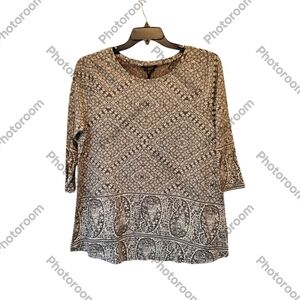 New Lucky Brand Plus Size Top Size 1X